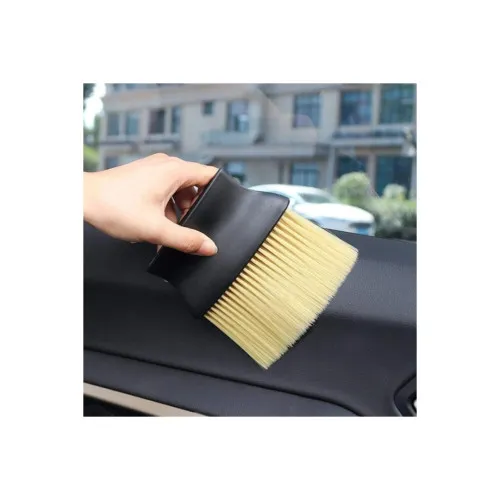 Pensula detailing si curatare interior auto cu maner ergonomic 13x12cm — imaginea 5