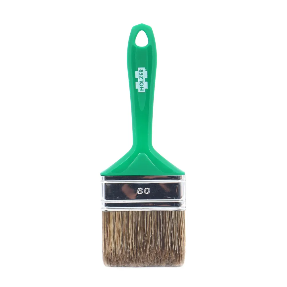 Pensula pentru lac Holzer, maner PVC, latime 80 mm