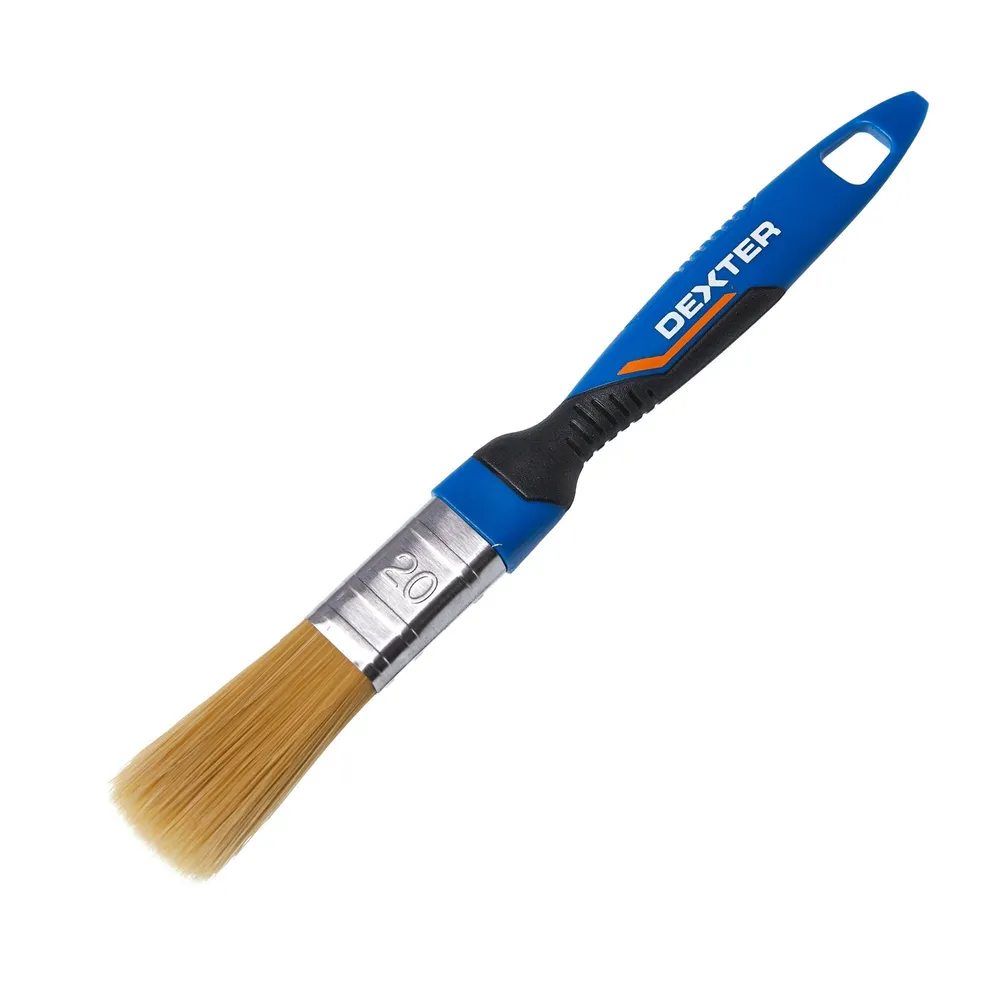 Pensula plata Dexter, pentru utilizare universala, latime 20 mm, maner polipropilena