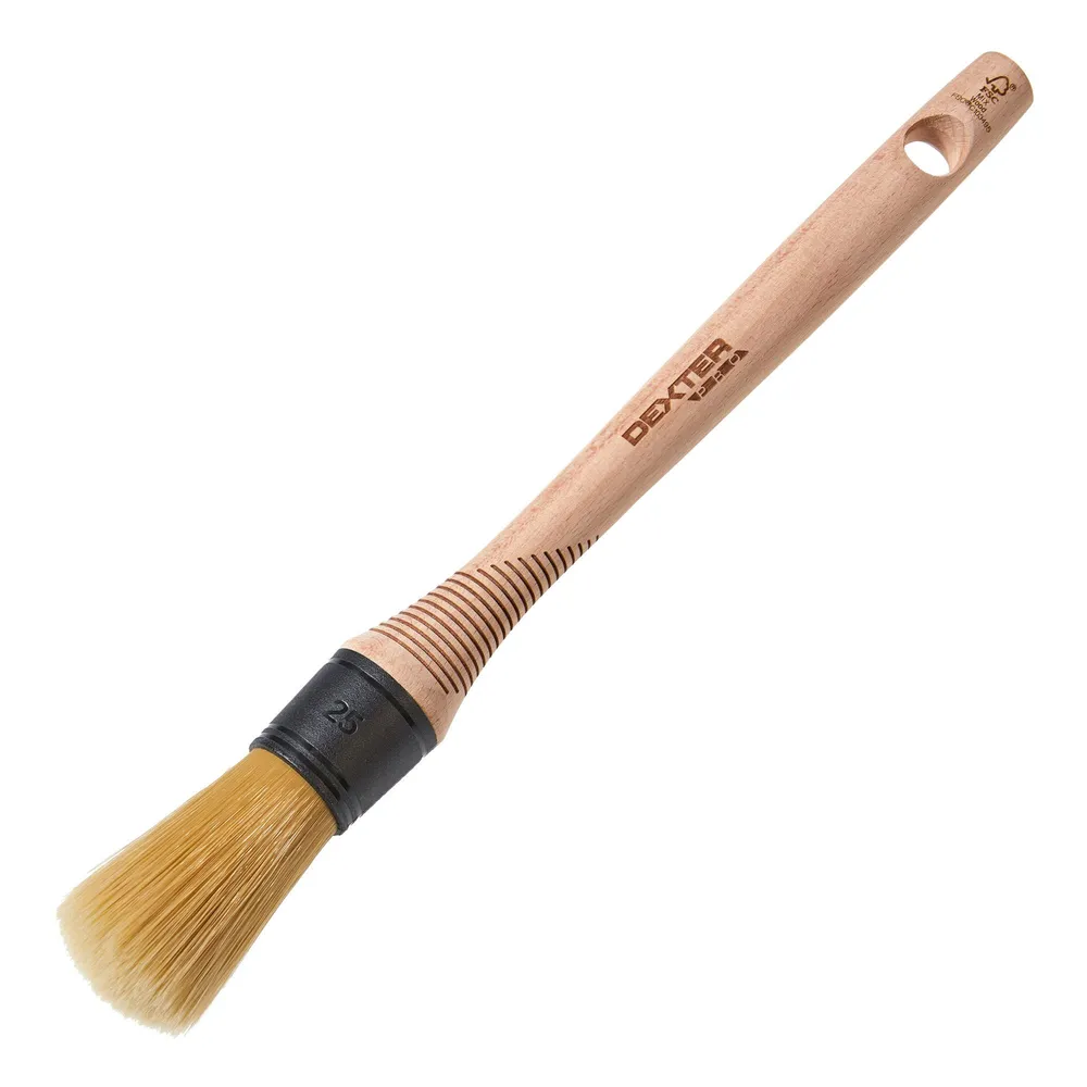 Pensula rotunda Dexter Pro, pentru utilizare universala, latime 25 mm, maner lemn