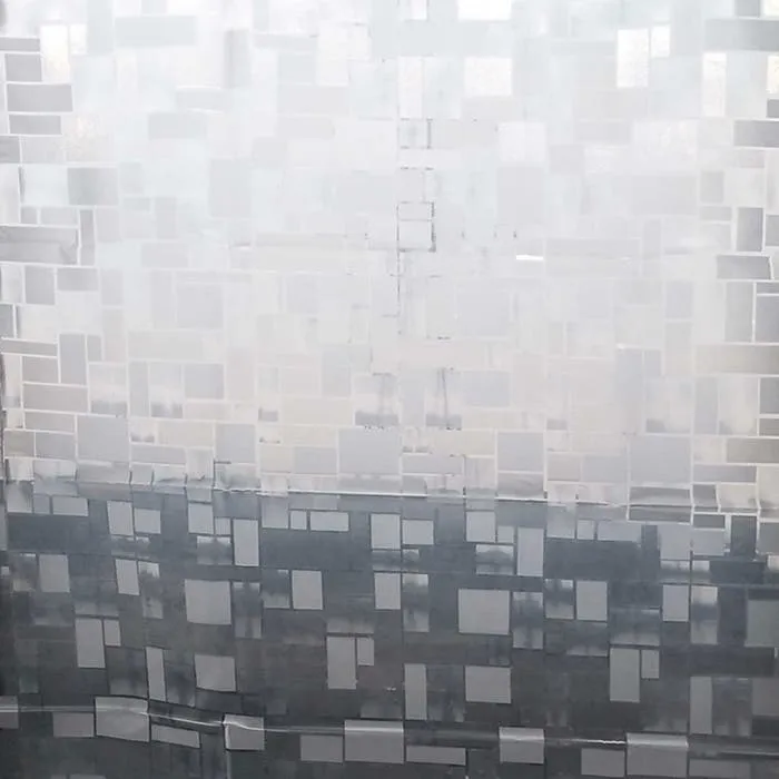 Perdea dus SWSC-45, model geometric, 180 x 200 cm