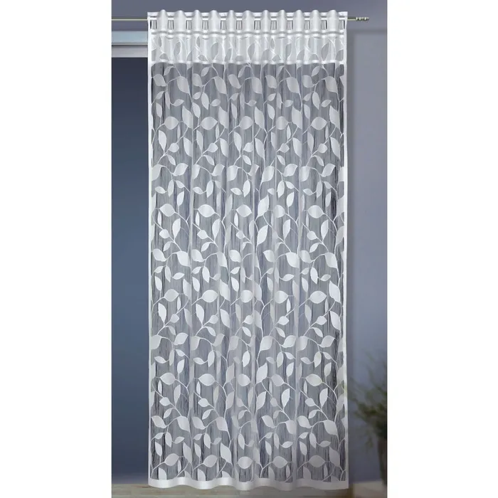 Perdea Freddy 251264, poliester, alb, 140 x 235 cm