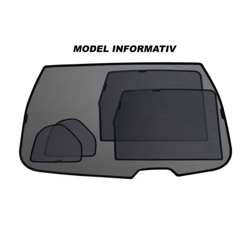Perdele auto ART Luxury compatibil Dacia Sandero 1 / Sandero Stepway Hatchback 2007-2012