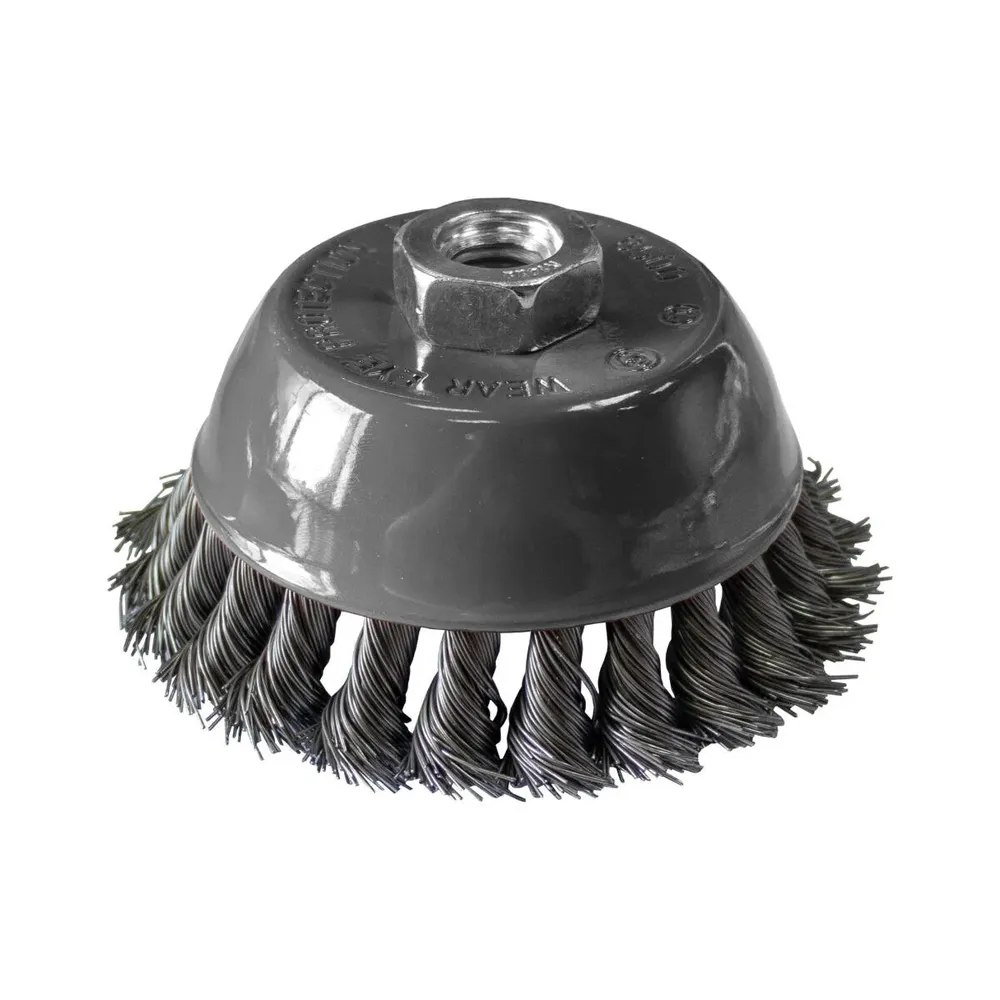 Perie cupa, 65 mm, pentru decapare metal, Lumytools LT06974