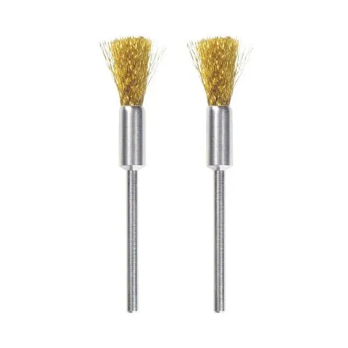 Perii tip pensula Proxxon Micromot Ø8mm din bronz, pachet 2 bucati