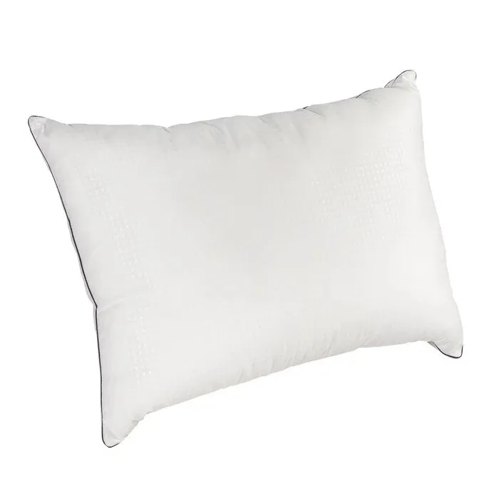 Perna pentru dormit Bedora 3-in-1, anatomica, fibra + burete, alb, 50x70 cm
