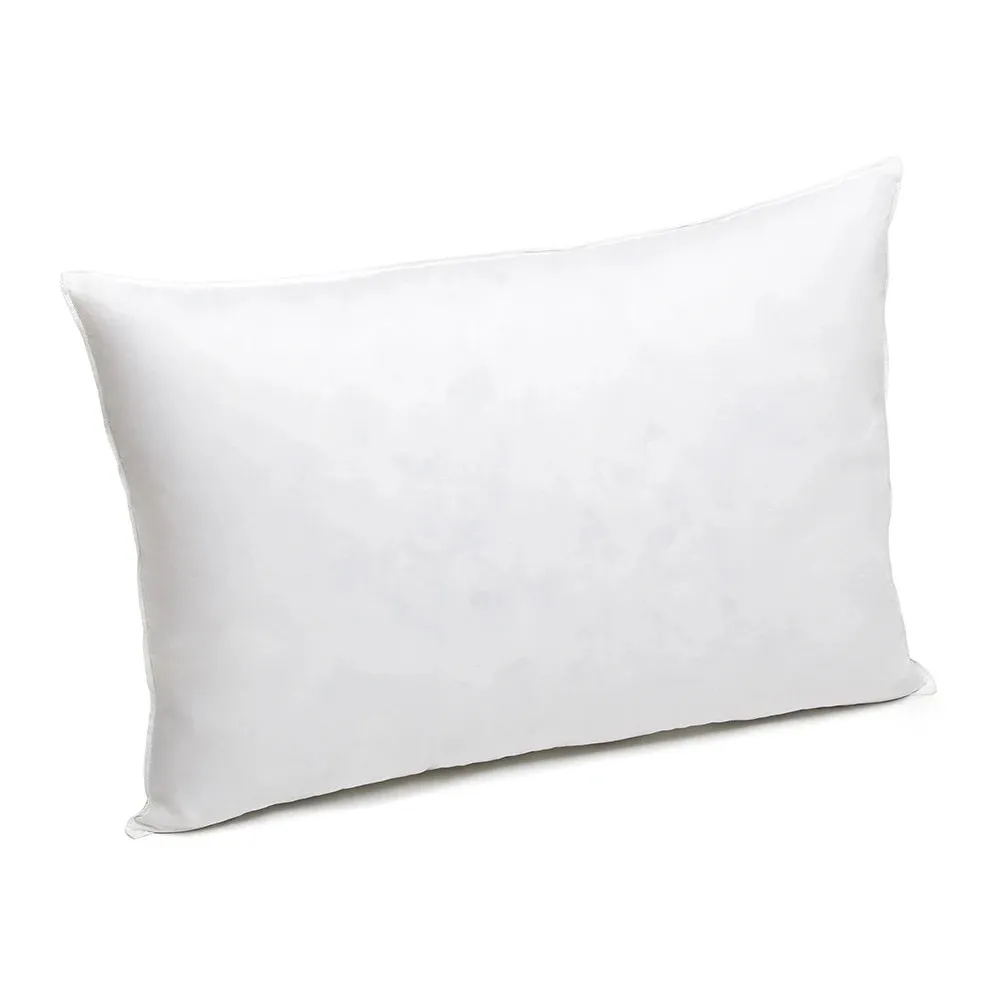 Perna pentru dormit Bedora Dual Confort, puf si pene + bumbac, alb, 50 x 70 cm
