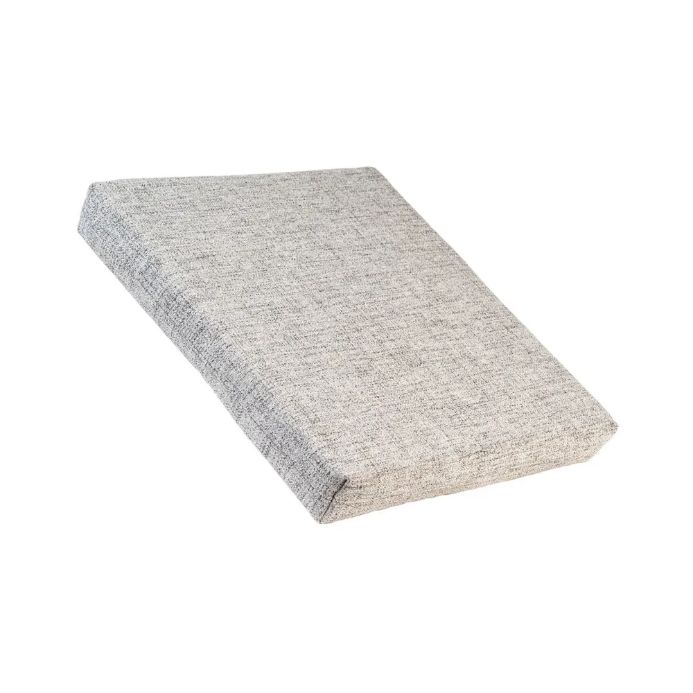 Perna scaun impermeabila 18, poliester + burete, gri, 40 x 40 cm