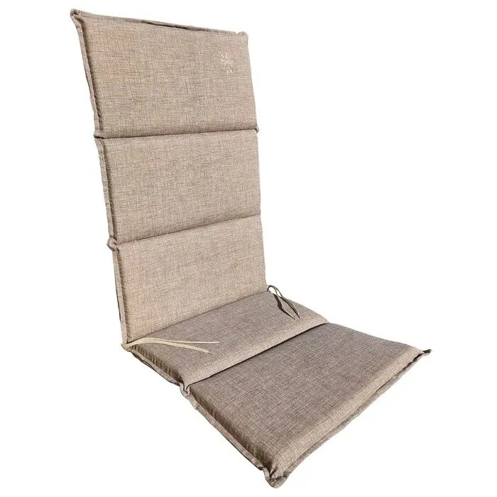 Perna scaun Style, bumbac + poliester, maro taupe, 120 x 46 cm