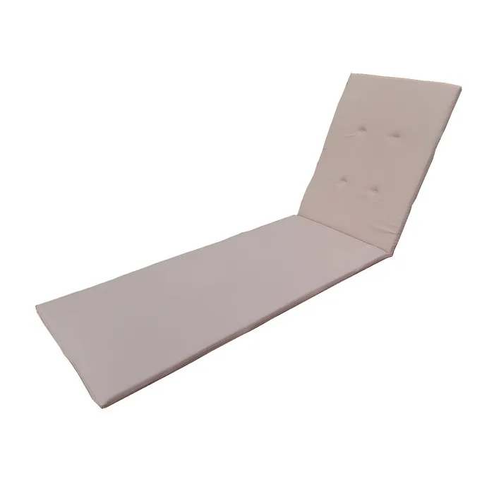 Perna sezlong Confort, mocca, 190 x 56 x 3 cm
