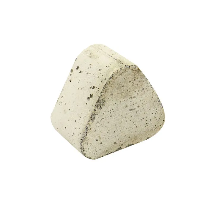 Piatra abraziva, forma inima, pentru finisare piatra / widia / metale neferoae, Carbochim 21C20R5M, 100 x 60 x 55 mm
