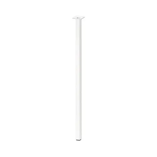 Picior masa patrat Tarrox 25x25x700 mm, alb