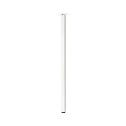 Picior masa patrat Tarrox 25x25x800 mm, alb