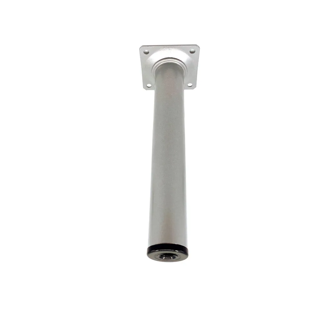 Picior mobila, pentru masa, Ø 30 mm, H 800 mm, otel inoxidabil, gri, mat