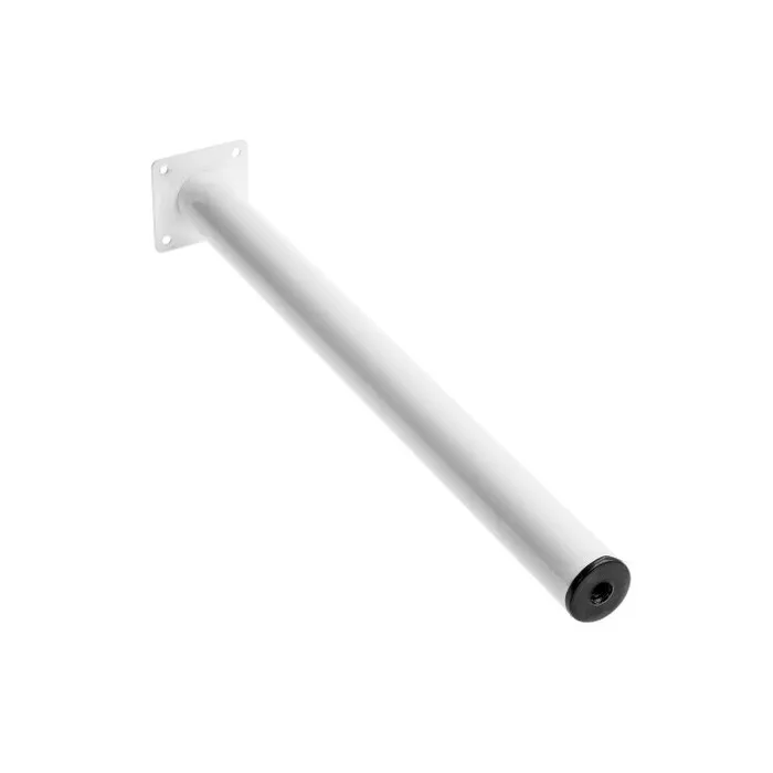 Picior mobila, pentru masa, alb, rotund, 500 mm