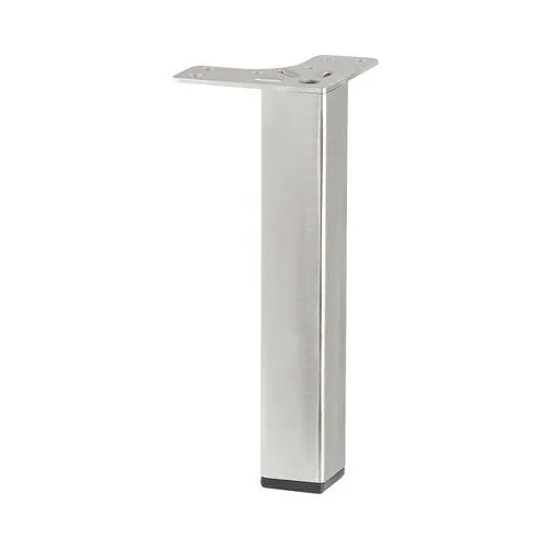Picior mobilier Tarrox 24x24x150mm, inox, rezistent, suport maxim 50kg