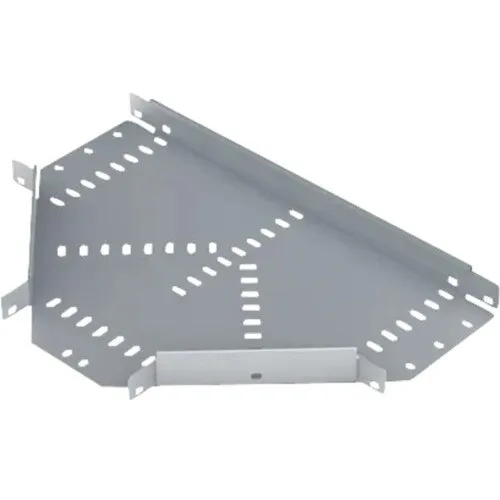 Piesa T pentru jgheab metalic perforat 100x60mm