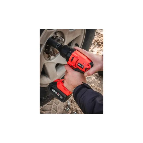 Pistol de impact 18V 1/2" 700Nm cu acumulator 3Ah Yato — imaginea 8