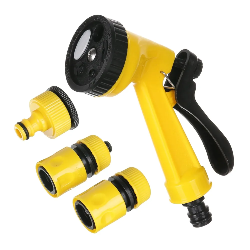 Pistol de stropit, cu 5 jeturi si 3 conectori, 12.5 - 15 mm