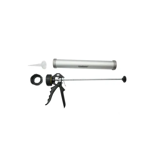 Pistol profesional aluminiu 380mm pentru silicon — imaginea 3