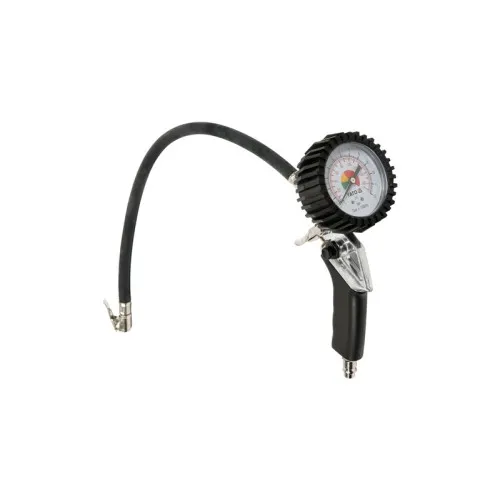 Pistol umflare roti auto cu manometru YATO 40cm conexiune 1/4 presiune 0.8 MPa
