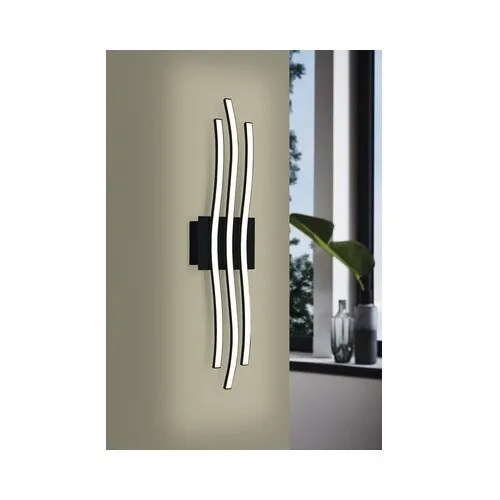 Plafoniera cu LED integrat Eglo Roncade 21W 2800 lumeni, alb/negru
