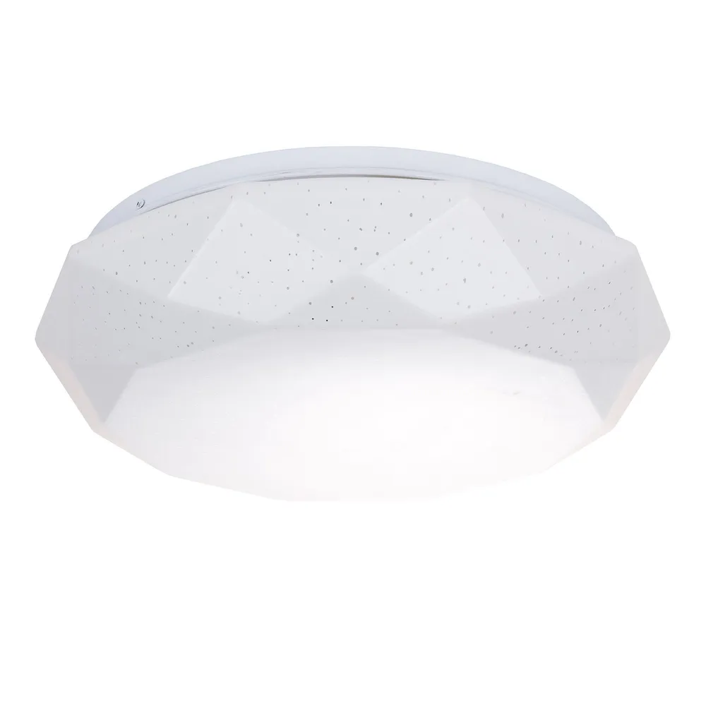 Plafoniera LED Galaxy, 1 x 17 W, D 32 cm, metal, alb