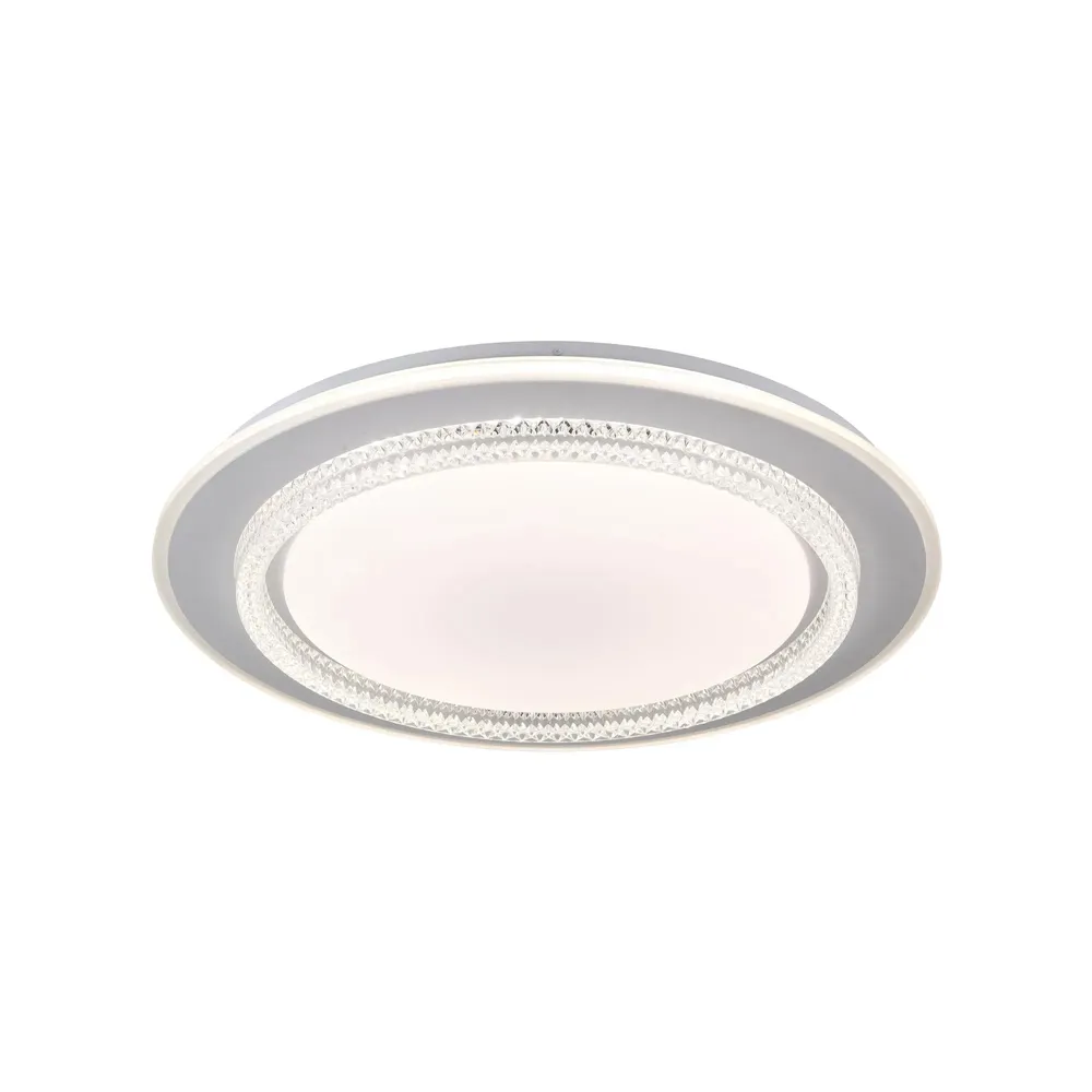 Plafoniera LED Siteno KL151119, 48 W, 3150 lm, lumina calda / neutra / rece, alb, modern