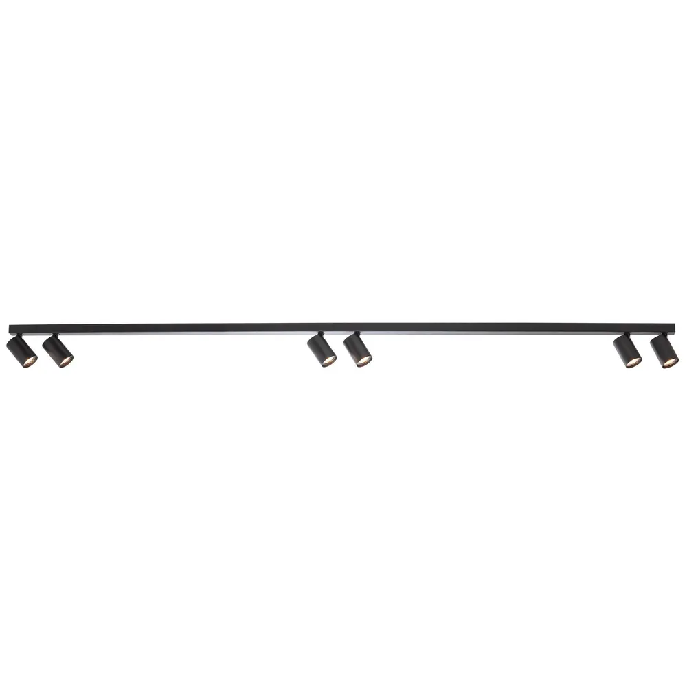 Plafoniera Modi 01-3513, 6 x GU10, negru mat, modern