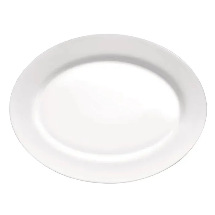 Platou oval Toledo Bormioli, opal, alb, 36 cm