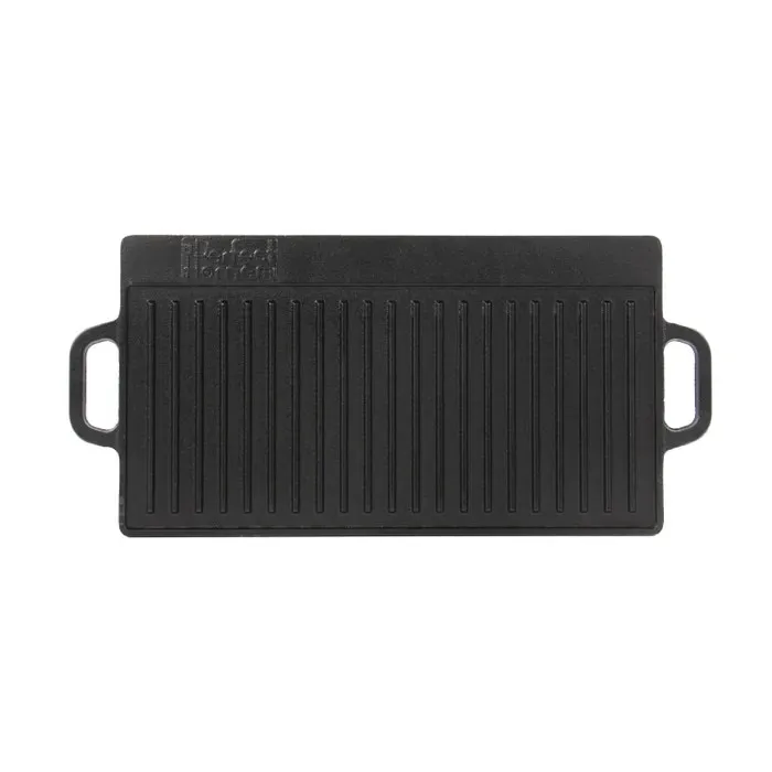 Plita Grill Chef, reversibila, fonta, 50 x 23.5 cm