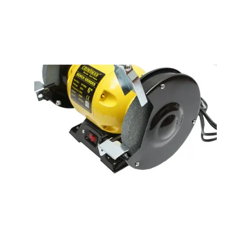 Polizor de banc 250W, 220V disc abraziv 150x16x12.7mm, viteza rotatie 2950rpm Crownman — imaginea 6