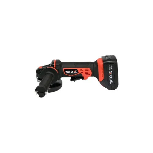 Polizor unghiular 18 V cu 2 acumulatori Yato