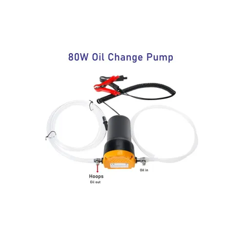 Pompa combustibil ulei motor diesel 12V 80W PO0008 — imaginea 4