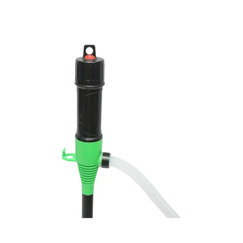 Pompa electrica transfer combustibil si lichide 9 L/min cu furtun 90 cm — imaginea 5