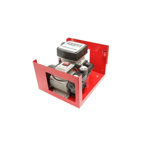 Pompa transfer motorina 220V 550W 60 l/min cu contor si pistol — imaginea 2
