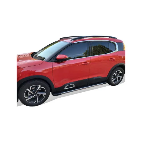 Praguri laterale auto negre aluminiu compatibile Citroen C5 Aircross 2017-> +PRG1014-BRK03 — imaginea 2
