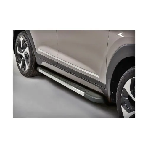 Praguri laterale auto negre aluminiu compatibile Dacia Lodgy 2013-> +UD12 BRK01