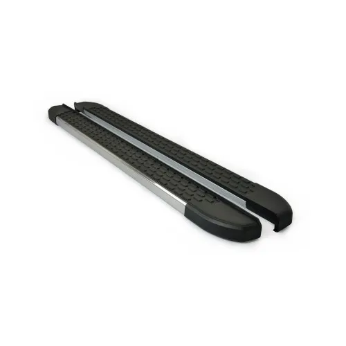 Praguri laterale auto negre aluminiu compatibile Renault Kangoo II scurt 2008-2021 +PRG1165 BRK01 — imaginea 2