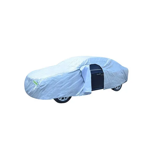 Prelata Auto Universala Premium Hatchback M 4.15x1.75x1.45m Impermeabila cu Fermoar — imaginea 3