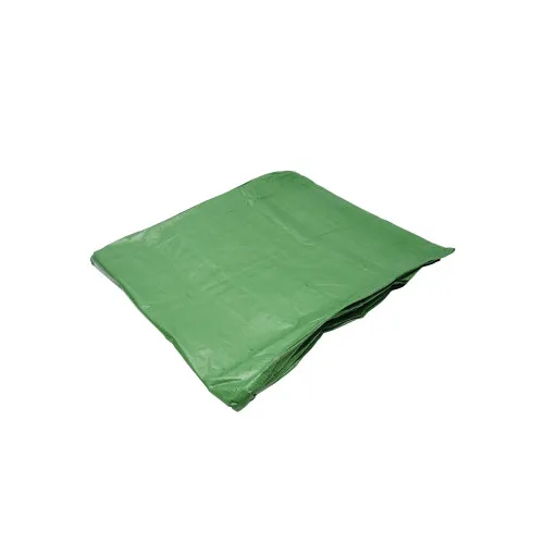 Prelata impermeabila verde cu ochiuri de prindere 5 x 8 m 100 g/m² — imaginea 3