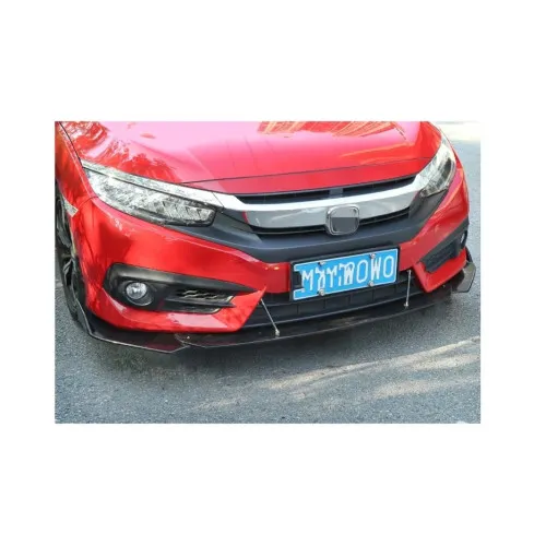 Prelungire bara fata auto universala spoiler 177cm negru lucios 4 piese