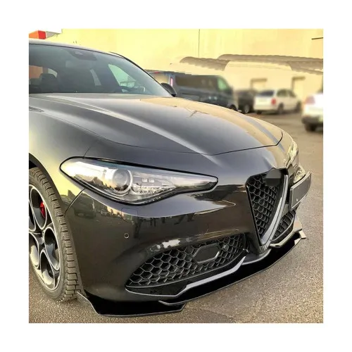 Prelungire bara fata auto universala spoiler 181cm negru lucios 3 piese
