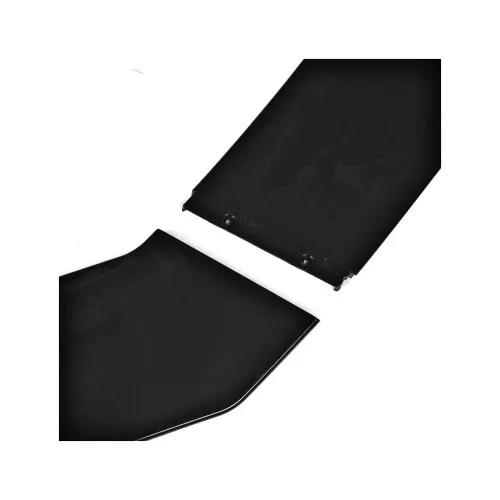 Prelungire bara fata auto universala spoiler 185cm negru lucios 3 piese — imaginea 3