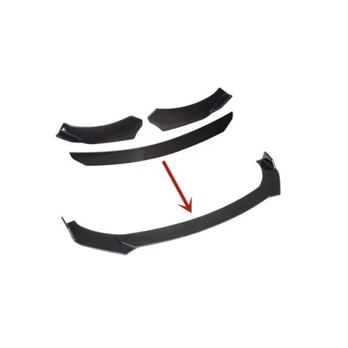 Prelungire bara fata auto universala spoiler carbon 3 bucati — imaginea 4
