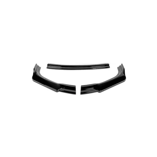 Prelungire bara fata universala spoiler auto negru lucios 175 cm din ABS flexibil 4 piese — imaginea 5