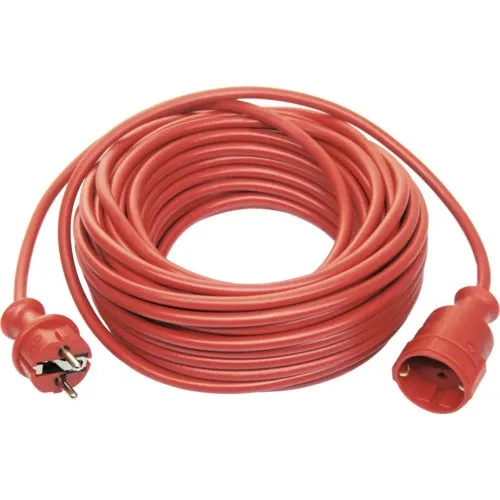 Prelungitor electric 30m 3600W rosu, cablu din PVC