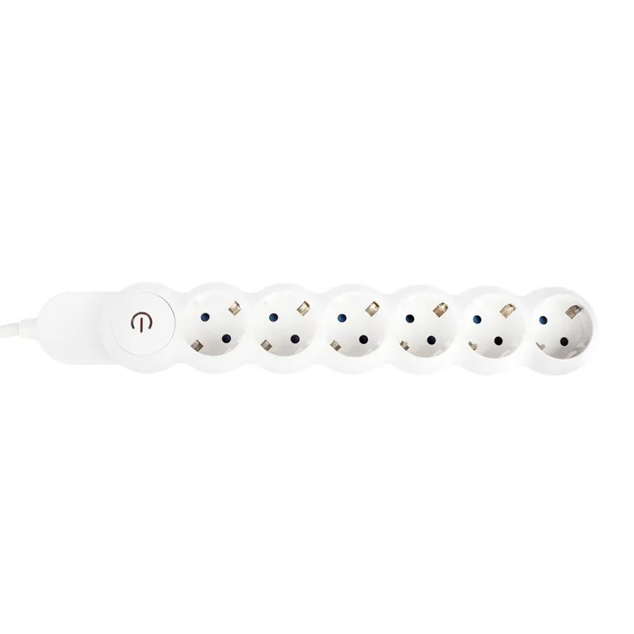 Prelungitor Hoff Line 6 prize, 10 m, 3500W, 3 x 1.5 mmp, intrerupator