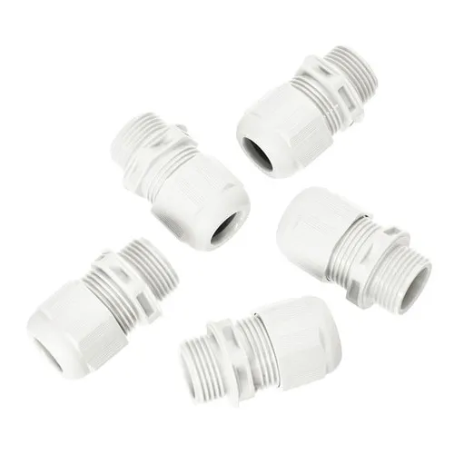 Presetupe plastic cu niplu Wiska M20, pachet 5 bucati
