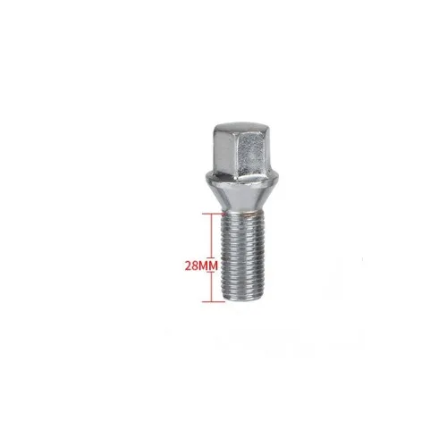 Prezon janta auto M14x1.5 28mm cap cheie 17 con drept — imaginea 4